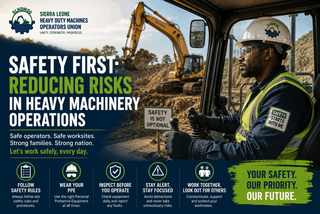 Safety First: Reducing Risks in Heavy Machinery Operations