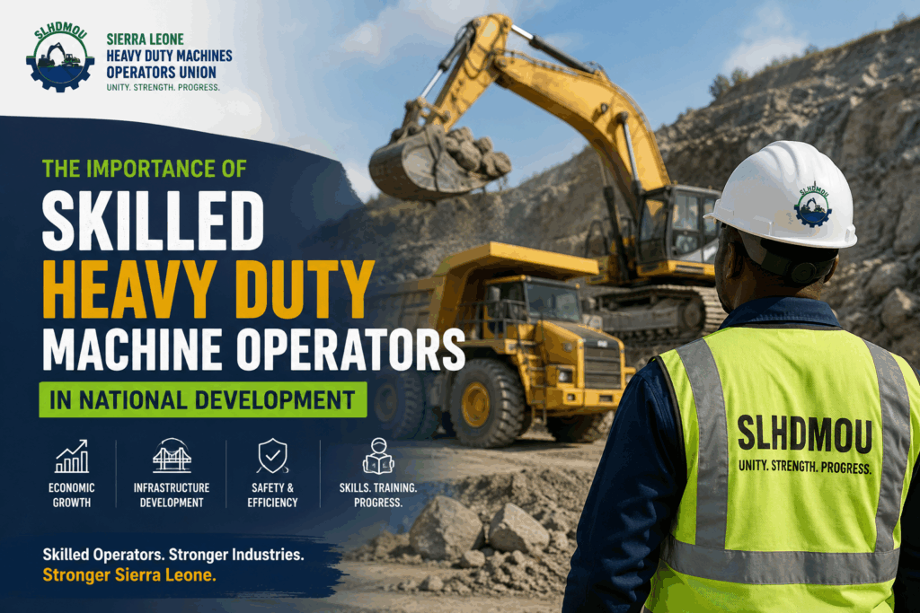 The Importance of Skilled Heavy Duty Machine Operators in National Development